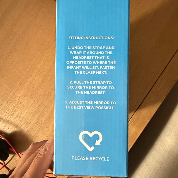 Auto Baby Mirror with 360° Rotation - Picture 4 of 9